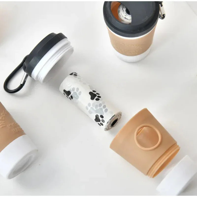 Coffee Cup Poop Bag Carrier