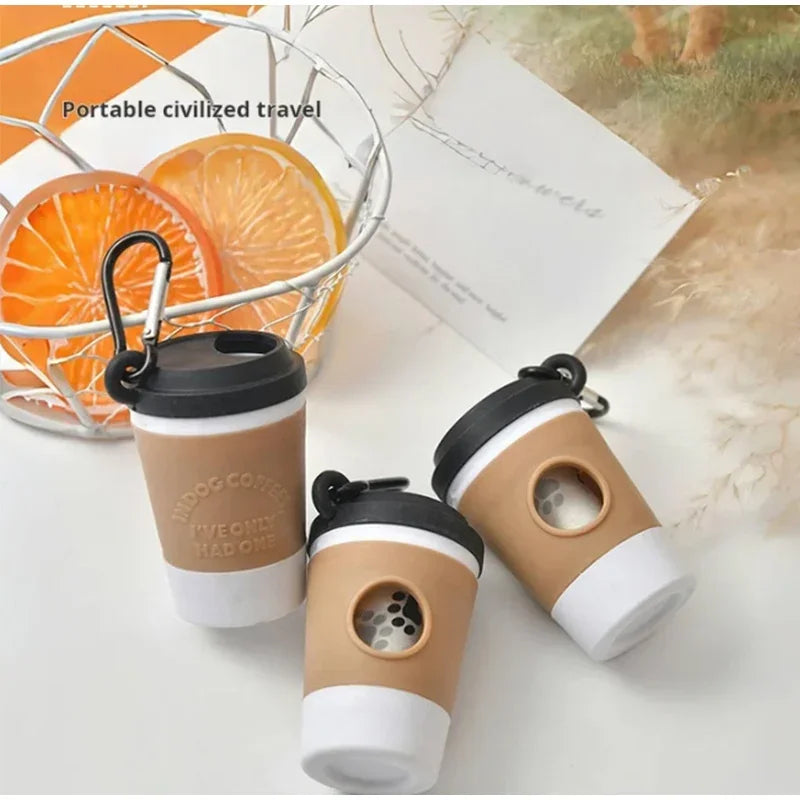 Coffee Cup Poop Bag Carrier