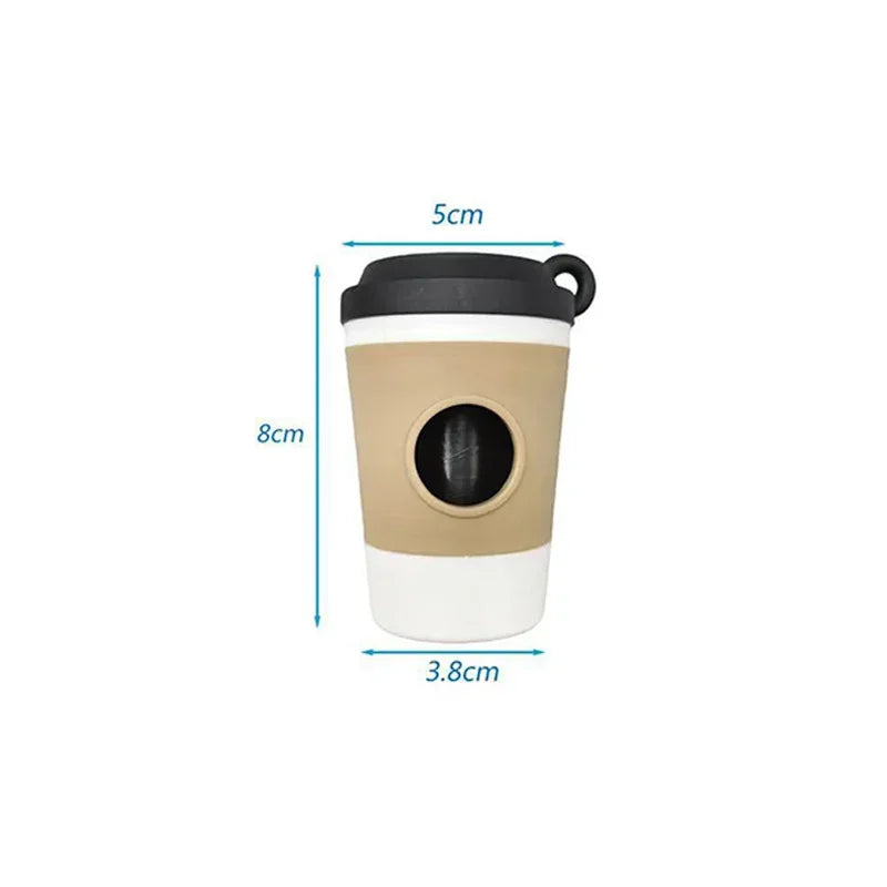 Coffee Cup Poop Bag Carrier